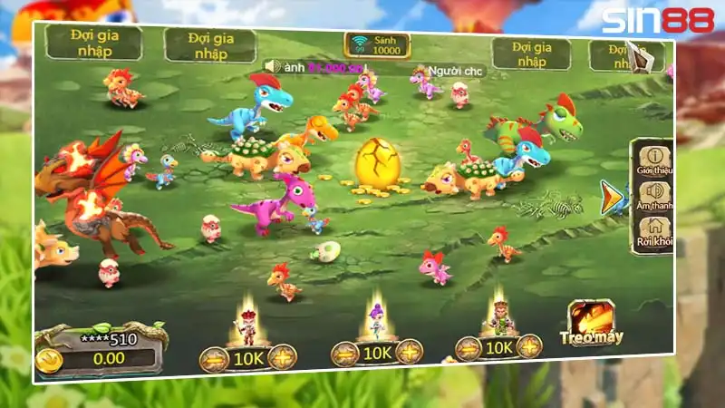 Bắn khủng long theo đàn vô cùng hữu hiệu Bắn khủng long theo đàn vô cùng hữu hiệu