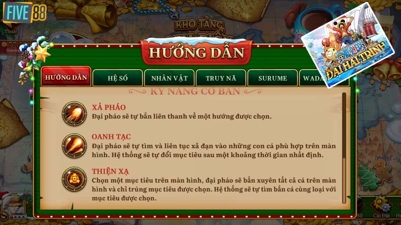 Tìm hiểu tận dụng kỹ năng mới của vũ khí Đại hải trình Tìm hiểu tận dụng kỹ năng mới của vũ khí Đại hải trình