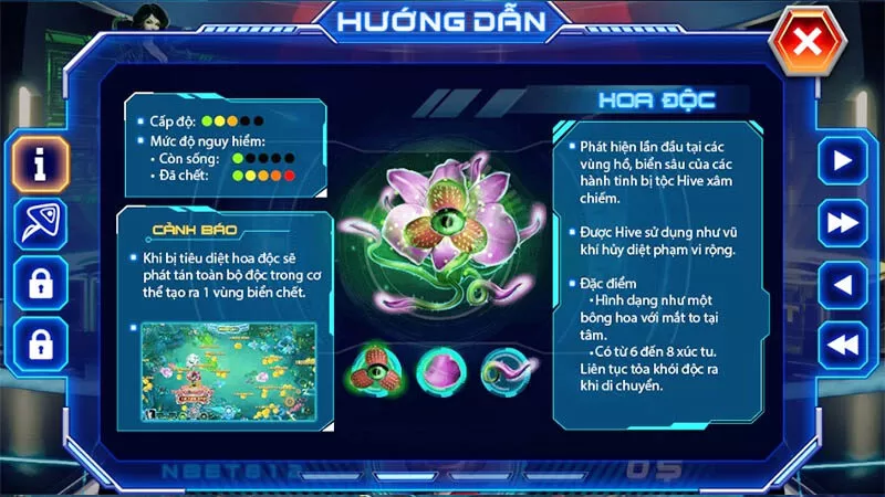 Nắm bắt hệ thống cá thưởng trong trò chơi