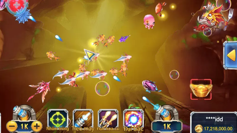 Thủ thuật chơi bắn cá đơn giản ở ria